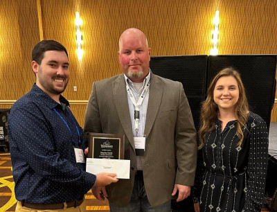 Hayden Smith, Andy Todd and Victoria Collett at Tennessee Poultry Awards