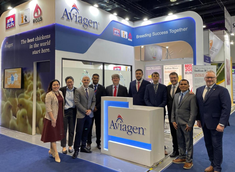 Aviagen Asia team at ILDEX 2024