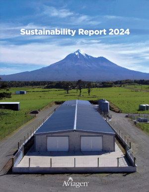 Aviagen 2024 Sustainability Report cover